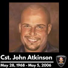 Today, we remember the 19th anniversary of the tragic death of Senior  Constable John Atkinson, who served for 14 years when his life was taken.  If you are in a position to