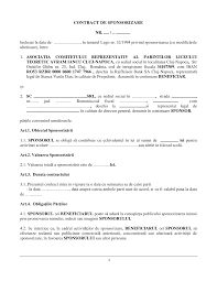 În conformitate cu prevederile legislației românești privind sponsorizarea, stipulate în legea nr. Https Www Avramiancucluj Ro Wp Content Uploads 2020 03 Contract De Sponsorizare Asociatie Gol Pdf