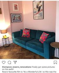 Annalise Reece Interiors On Instagram Customer Photo We Love Receiving Your Styled Pho Teal Living Room Decor Pink Living Room Decor Teal Sofa Living Room
