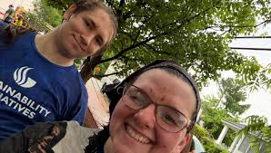 ♻️ Green Move-In is one week away! ♻️ During Green Move-In, we accept  cardboard 📦, plastic film, and Styrofoam. Recycling stations will be  located at each residential hall near the dumpsters. Note: