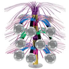 Don't let the man put down your creative style! Disco Ball Cascade Centerpiece Beistle Party Supplies