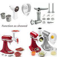 But what about the many attachments? Fur Kitchenaid Standmixer Aufsatz Bundle Slicer Shredder Schleifer Ebay