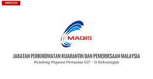 Kod etika, dasar q dan piagam pelanggan jpa. Jawatan Kosong Jabatan Perkhidmatan Kuarantin Dan Pemeriksaan Malaysia Kerja Kosong Kerajaan