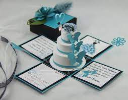 Pin By Tina Reeves On Cards Box Invitations Exploding Boxes Exploding Box Card