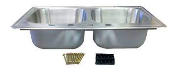 × water heater faucets faucet components sinks tub & shower toilets fittings & valves tools & tubing freeze protection. 33 X19 Stainless Steel Kitchen Sink 8 D For Mobile Home Manufactured Housing