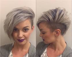 Selfie Titanium And Undercut Short Hair Styles Hair Styles Girl Short Hair