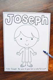 He was born on march 16, 1751, in virginia. Joseph Coloring Pages Free Printables Mary Martha Mama