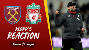 Liverpool dominated possession afterwards and were awarded a penalty before the break when arthur masuaku brought down salah and the egypt international converted from the spot. Klopp S Reaction Origi Update Hammers Thoughts And Season Targets West Ham Vs Liverpool Youtube