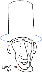 How To Draw Cartoon Abe Lincoln With Easy Steps Tutorial How To Draw Step By Step Drawing Tutorials He was castrated at ten. how to draw cartoon abe lincoln with