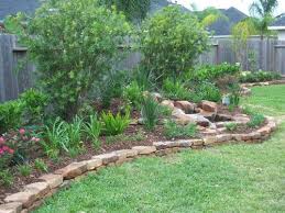 Flower Beds With Rock Borders Home Decorating Ideas Landscape Edging Landscaping With Rocks Backyard Landscaping