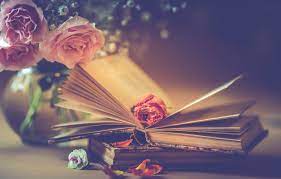 It was found in an old book and was originally colored by the hand of an unknown artist. Books And Flowers Wallpapers Top Free Books And Flowers Backgrounds Wallpaperaccess