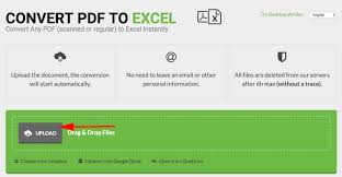 Convert pdf to excel anywhere, anytime as long as you have the internet access, you can use a web browser to convert pdf to excel. How To Convert A Pdf To Excel Free Tools Instructions