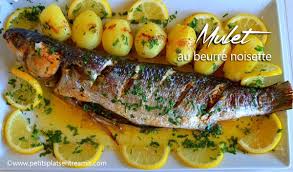 Mulet Au Beurre Noisette Recettes De Cuisine Recette Four Recette Facile