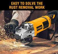 WORKSITE Angle Grinder 230mm Cutting Discs 2600W 6500/min Metal Grinding  Corded Power Electric Grinders Tools