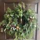 Luxury Christmas Wreath Workshop - Wild Daisies, Brick Lane, High St Event Image