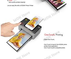 This innovative dock is a charger and printer in. Kodak Photo Printer Dock Wi Fi Photo Size 4 6 Pd 450w For Android Ios Ebay
