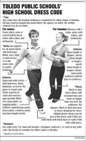 Area Schools Tailor Stricter Dress Codes Dress Codes School School Dress Code