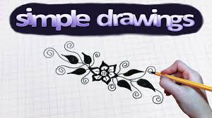 Maybe you would like to learn more about one of these? Simple Drawings 43 How To Draw A Flower Pattern Youtube
