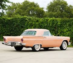 Image result for Peach 1958 Thunderbird