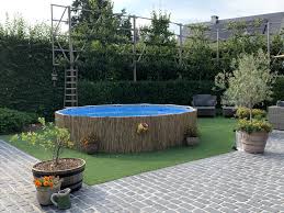 zwembadcreatie zwembad tuin bekleding