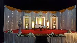 Nair weddings are relatively short, simple and finish off in a matter of 5 minutes. Simple Hindu Kerala Wedding Stage Decoration Kerala 8943906399 Kerala Wedding Planners Kochi Youtube