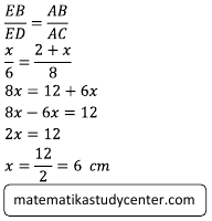 Jadi panjang kh adalah 3 /2 satuan panjang. Smp Reefumi19