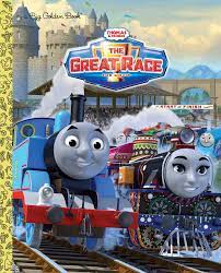 While pulling the local (a slow passenger train that stops at all stations from knapford to vicarstown), thomas hears gordon's whistle and attempts to race him (despite annie and clarabel's attempts to warn him against doing so). Thomas Friends The Great Race Thomas Friends Big Golden Book Smith Geof Amazon De Bucher