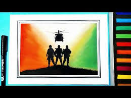 Independence Day Special Indian Army Drawing For Beginners Step By Step Youtube In 2020 Army Drawing Drawing For Beginners Independence Day Special