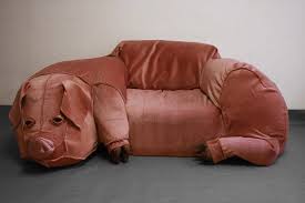 Bizarre Furniture Inspired By Animals And Bugs Pig Decor Domestic Pig Comfy Couch