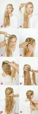 Easy Braided Hairstyles To Do Yourself Easy Braids For Long Hair To Do Yourself Braidedhairstyles Bra Fast Hairstyles Easy Hairstyles Braids For Long Hair