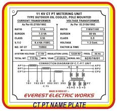 Aluminium Aluminum 11 Kv Ct Pt Name Plates 80 Packaging Type Water Proof Rs 1 5 Square Inch Id 14892794330