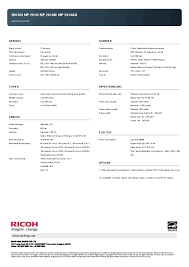 No other software is required for epson email print or scan to cloud. Ricoh Mp 2014 B W Multifunctional