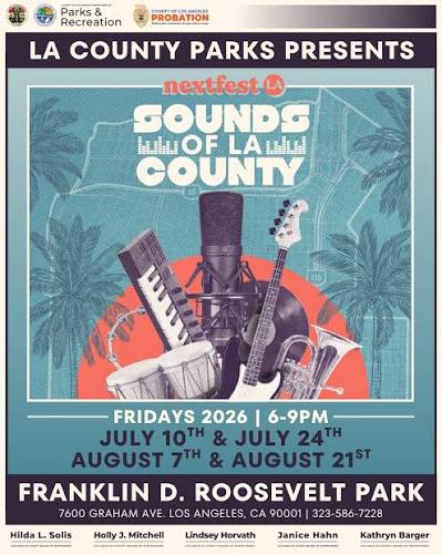 Sounds of LA County community showcase at Ted Watkins Memorial Park