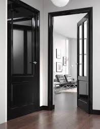 Black Doors Skirting Architraves Satin Black Black Interior Doors Doors Interior Home