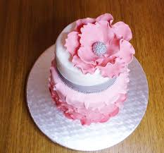 Gateau Robe A Fleurs Rose Gateau Gateau Creme Au Beurre Gateau Anniversaire Et Gateau Fleur