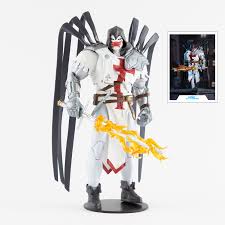 Both arabs and jews are known to pronounce the name as azriel, not azrael. Dc Multiverse 7 Action Figure Azrael White Templar Gold Label Walmart Com Walmart Com