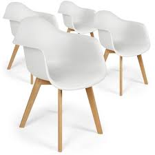 chaises modernes style scandinave br coloris blanc br la chaise prado est une chaise au design moderne et chaise scandinave chaise chaise scandinave pas cher