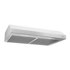Broan Hotte De Cuisiniere Sous Armoires 30 Po 250 Pi3 Min De Couleur Blanche Home Depot Canada