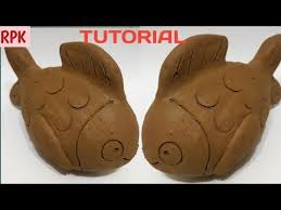 Tutorial Tanah Liat Ikan Fish Ceramic By Clay Youtube Di 2020 Tanah Liat Patung Seni