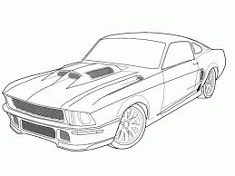 Children love to know how and why things wor. Muscle Cars Coloring Pages Free Coloring Home