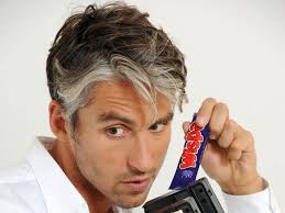 George Lamb Backs Time Well Mis Spent Grey Hair Streak Men Hair Color Beautiful Gray Hair