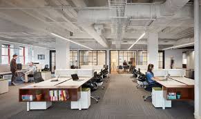 Conde Nast Pitchfork Offices Chicago Office Snapshots Corporate Office Design Open Office Layout Corporate Office Decor