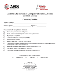 Check spelling or type a new query. Fillable Online Allianz Life Insurance Company Of North America The New Abs Fax Email Print Pdffiller