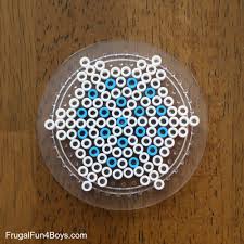 Try these perler bead patterns. Design Beautiful Perler Bead Snowflakes Frugal Fun For Boys And Girls