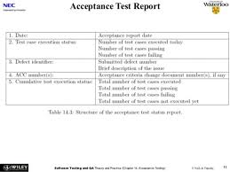 test summary report sample example | Professional And High Quality ...