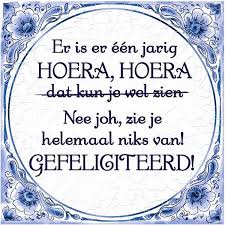 Er Is Er Een Jarig Hoera