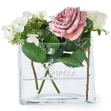 Orange and white roses, peonies. Buy Flowers Bag Vase Riviera Maison