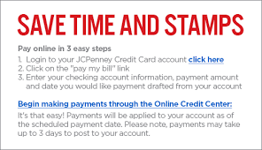 First of all, you have a jcpenney account if haven't then create it. Jcpenney Online Credit Center