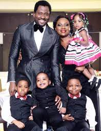 Desmond elliot and wife celebrate their 12th wedding anniversary. Pin By Dezango Fashion Zone On Celebrities Black Families Beautiful Family African Inspired Fashion