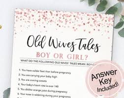 If it's the right nostril, it's a woman. Old Wives Trivia Etsy